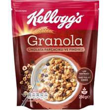 1001 Granola Çikolata Parçacıklı ve Fındıklı 250 Gr,%45 Yulaf Içerir,lif Kaynağı, Belçika Çik