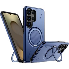 1001 [mag-Forge] Galaxy S25 Ultra Için Kılıf 360° Dönebilen Standlı [magsafe ile Uyumlu] S25 Ultra