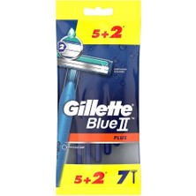 1001 Blue2 Plus Kullan At Tıraş Bıçağı 7 Adet