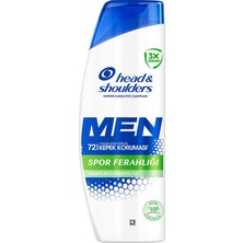 1001 & Shoulders Men Spor Ferahlığı Ferahlatıcı Mentol Kepeğe Karşı Etkili Şampuan 330 ml