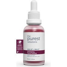 1001 Purest Solutions, Aha & Bha Canlandırıcı & Cilt Tonu Eşitleyici Kırmızı Peeling Cilt Bakım S