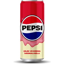 1001 Çilek ve Krema Aromalı Şekersiz Kola 330 ml