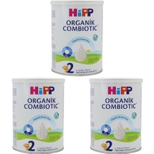 1001 2 Organik Combiotic Devam Sütü 350G 3lü Paket