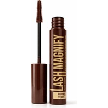 1001 Cardin Lash Magnify - Brown Velvet - Lifting Etkili, Dolgunlaştıran ve Doğal Hacim Veren Maskara