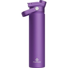1001 750 ml Lila Paslanmaz Çelik Termos/matara/suluk