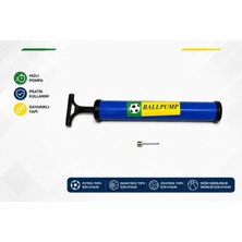 1001 Dmax Top Şişirme Pompası Ballpump 23CM Karma Renk Şişirme Iğneli