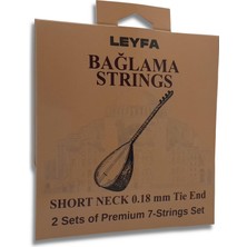 1001 Sap Bağlama Teli Saz 2'li Set