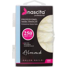 1001 250'LI Kutulu Almond Takma Tırnak - 172