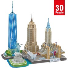 Empressco Line York Şehri 3D Puzzle 123 Parça