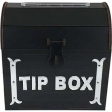 Empressco Dekoratif Ahşap Tip Box Hazine Sandığı Tipbox