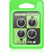 ALK Xiaomi Mi 14T Pro Raze Metal Kamera Lens - Gümüş