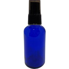 Empressco 3 Adet Boş Şişe Spreyli Kolonya Şişesi Doldurulabilir Cep Mavi Cam Parfüm Şişesi 30 ml