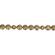 Febko -  Uzun Metrelik Şerit Antik Eskitme Kabara 11 mm - 10 Metre