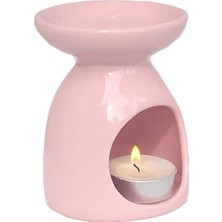 Empressco Pembe Konik Seramik Buhurdanlık 5846