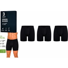 Yıldız Çamaşır Erkek Bambu Likralı Boxer (320-324) - 3 Adet