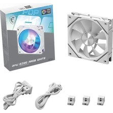 MSI Msı Mpg EZ120 Argb WHITE-1W Kasa Fanı Beyaz