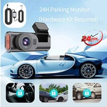 Esranın Dünyası 4K Wifi Çift Kameralı Araç Kamerası Gece Görüşlü G-Sensörlü Dash Cam 170 Derece