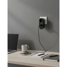 Esranın Dünyası Ftr-07 2xusb 1xtypec Termal Akım Korumalı Isıya Dayanıklı Tekli Priz