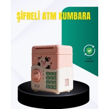 Esranın Dünyası Pembe Şifreli Eğitici Atm Kasa Çocuk Kumbarası