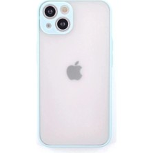 Mey Ithalat®  iPhone 14 Kılıf Montreal Silikon Kapak - Turkuaz