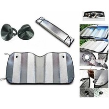 Esranın Dünyası Katlanabilir Araç Ön Cam Güneşlik Isı ve Işık Önleyici Honda Civic Peugeot 3008 Volkswagen Passat Nissan Qashqai