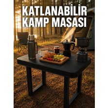 Esranın Dünyası Katlanabilir Kamp Masası Taşınabilir Plastik Piknik ve Bahçe Masası Için Uygun