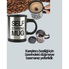 Esranın Dünyası Kendi Kendini Karıştıran Termos Kupa – Pratik, Güçlü Motorlu ve Termos Özellikli