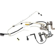Lenovo Orijinal Flex 2 Pro-15 80FL 80K8 Notebook Menteşe Takımı LCD Ekran Data Kablosu Kit