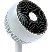 Esranın Dünyası Sessiz Çalışan Şarjlı Mini Fan Masa ve Araç Kullanımına Uygun