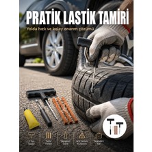 Epilons Otomobil Motosiklet Bisiklet Için Güvenli Lastik Tamir Kiti