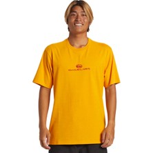 Quiksilver Dragon Fist Moe Erkek Sarı Günlük Stil T-Shirt AQYZT09544-NJZ0