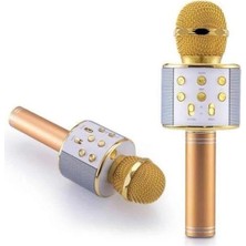 Epilons Karaoke Mikrofon Dahili Hoparlörlü Sd-Usb-Aux Girişli Bluetooth Hoparlör