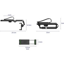 Lovesta Home 1080° Dönebilen Çok Fonksiyonlu Telefon Tutucu