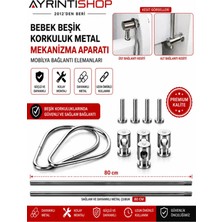 Empressco Bebek Beşik Aksesuar Korkuluk Metal Mekanizma Aparatları