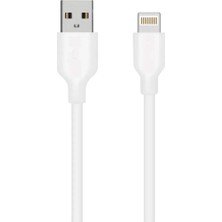 Lightning To USB 2.4A Şarj Kablosu Ipad Iphone 5 6 7 8 x 11 12 13 Uyumlu Şarz Aleti