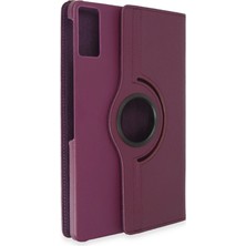 Fırsatkolik Pad 10 12.1 Kılıf 360 Tablet Deri Kılıf - Mürdüm