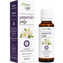 Organik Life %100 Doğal Yasemin Yağı 20 ml - Işıltı Veren Yaşlanma Karşıtı Yüz Bakım Yağı
