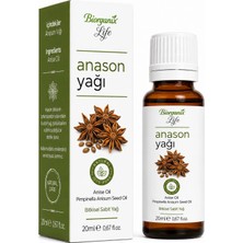 Organik Life %100 Saf Anason Uçucu Yağı 20 ml - Rahatlatıcı Vücut Bakım Yağı