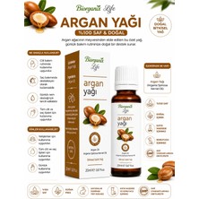 Organik Life %100 Saf Argan Yağı 50 ml - Yıpranmış Saçlar Için Onarıcı & Parlatıcı Bakım