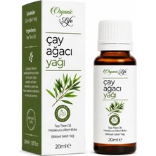 Organik Life %100 Saf Çay Ağacı Yağı 20 ml - Pürüzsüz Cilt Bakım Yağı
