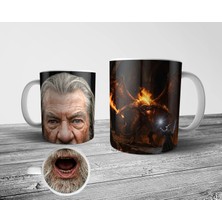 Pixxa Lord Of The Rings Yüzüklerin Efendisi Gandalf Ağızlı Kupa Bardak