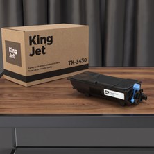Kingjet Kyocera Uyumlu TK-3430 Standart Kapasiteli (Tekli) Çipli Muadil Toner | Ecosys MA5500IFX