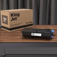 Kingjet Kyocera Uyumlu TK-3190 Standart Kapasiteli (Tekli) Çipli Muadil Toner | Ecosys M3860IDNF