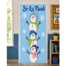 Promisebackdrop2 190X75CM Lastikli Kapı Süsü, Kumaş Kapı Giydirme, Uzay Sınıfı, Sınıf Kapısı, Okul Etkinlik Kapı Süsü