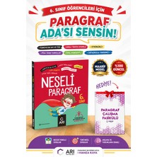 Arı Yayıncılık 6. Sınıf Neşeli Paragraf Soru Bankası Hamza Kaya