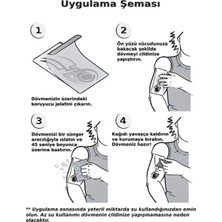 Colezium Kar Maskesi Geçici Dövme Şablonu - MHB013