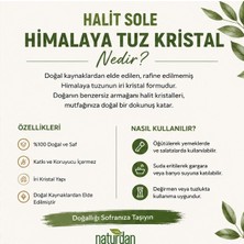 Naturdan Halit Sole Himalaya Tuz Kristal - 3 kg