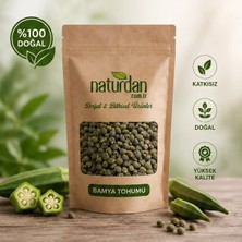 Naturdan Bamya Tohumu (Yenilebilir) Yerli Tohum Ilaçsız - 50 gr
