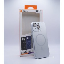 IP15 Magsafe Uyumlu Soft Silikon Telefon Kılıfı