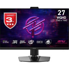 MSI Msı 27" Rapıd IPS Mpg 272QRF X36 0.5ms 360HZ Hdmı-Dp Gaming Monitör 2560X1440
